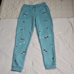 Kids Blue Mushroom Joggers